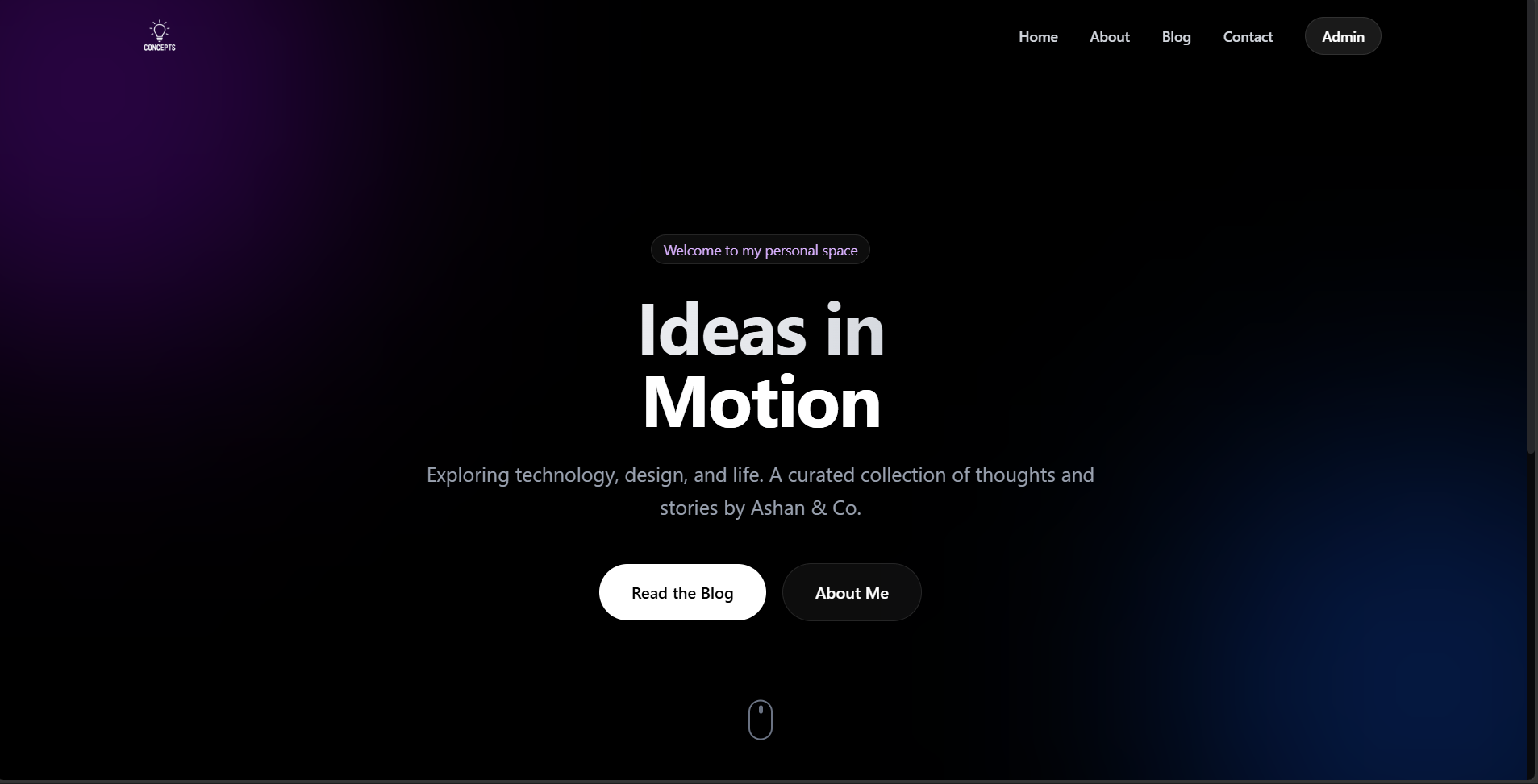 Full-Stack Personal Blog & Content Platform